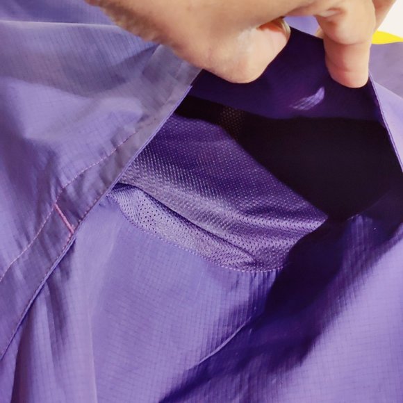 Nike ECU Storm Fit Rain Jacket Unisex Size Small Full Front Zip Vented Back - Picture 5 of 15